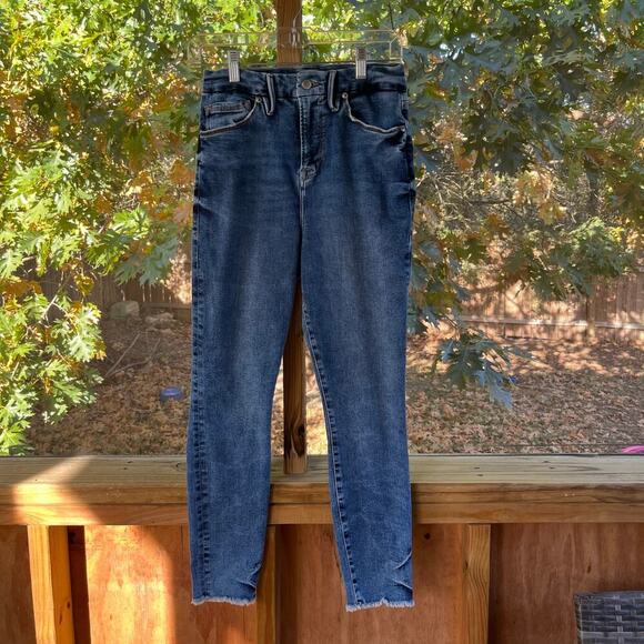 Good American Women's Good Waist Skinny Jeans Size 8/29 - Picture 1 of 11